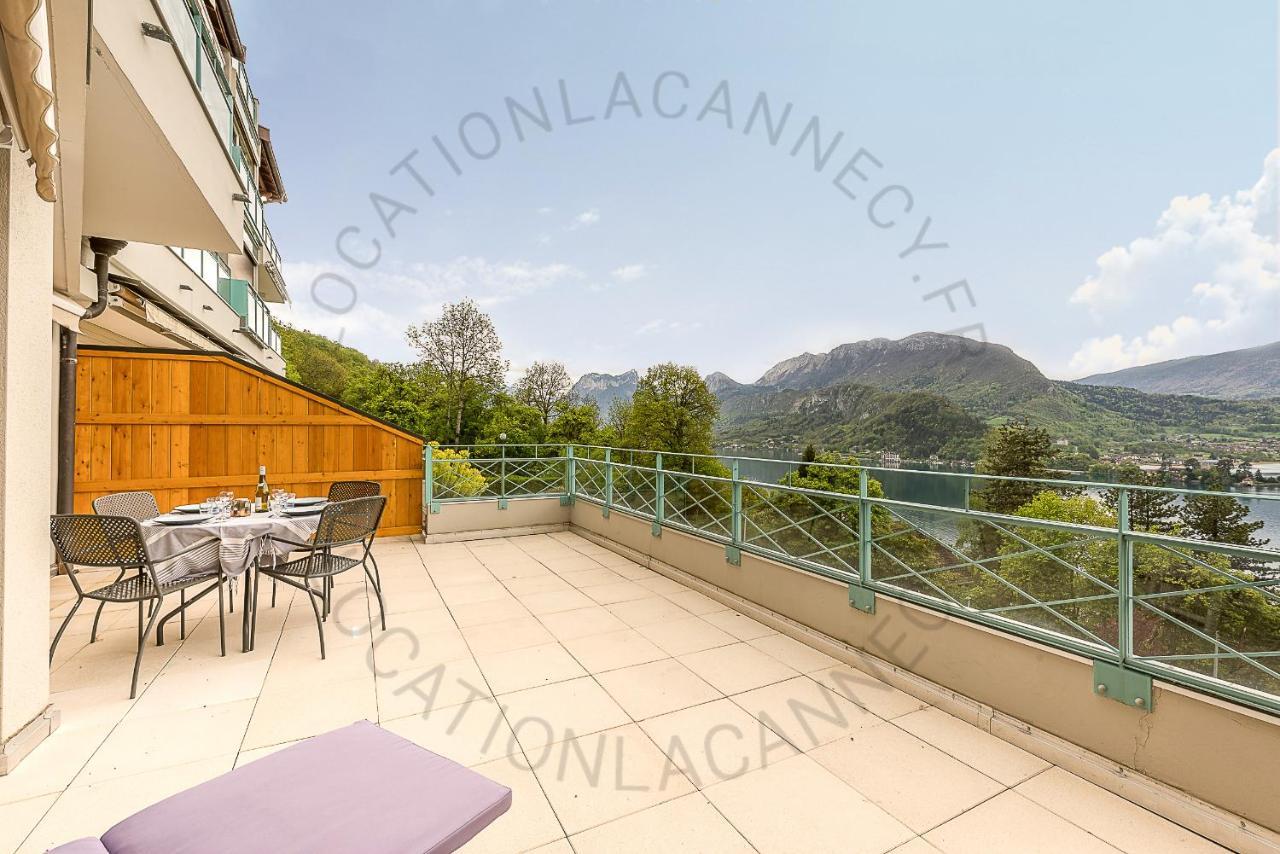 L'Hermitage, 3 Appartements Avec Terrasse, Vue Lac, Parking Et Piscine, Lla Selections By Location Lac Annecy Talloires Exterior foto