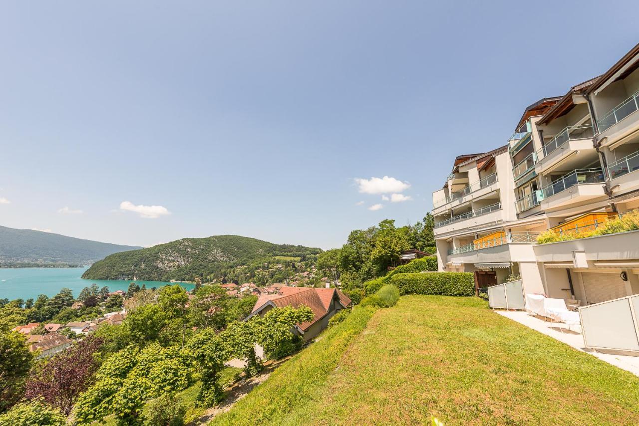 L'Hermitage, 3 Appartements Avec Terrasse, Vue Lac, Parking Et Piscine, Lla Selections By Location Lac Annecy Talloires Exterior foto