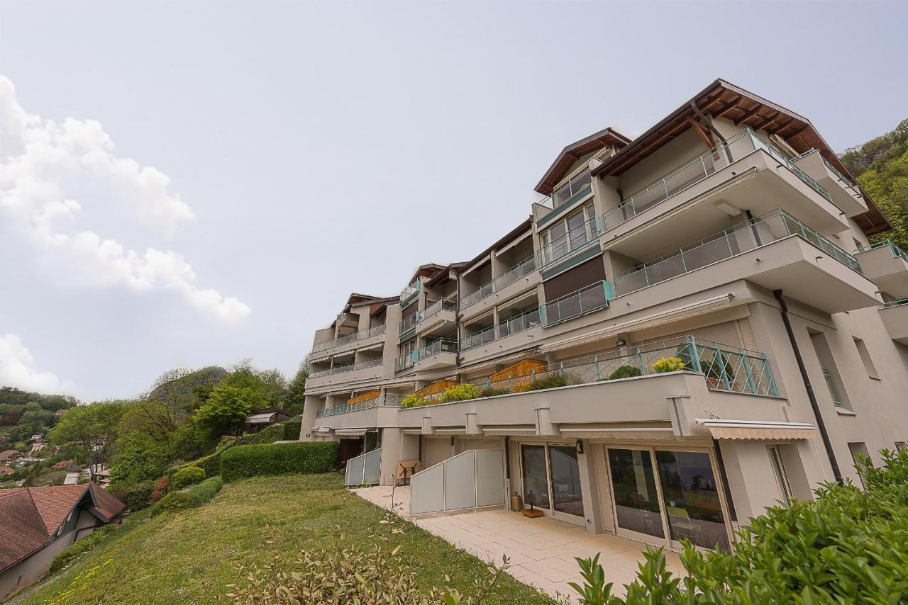 L'Hermitage, 3 Appartements Avec Terrasse, Vue Lac, Parking Et Piscine, Lla Selections By Location Lac Annecy Talloires Exterior foto