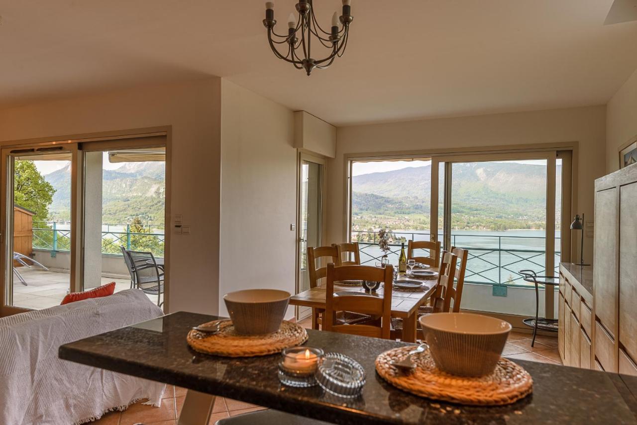 L'Hermitage, 3 Appartements Avec Terrasse, Vue Lac, Parking Et Piscine, Lla Selections By Location Lac Annecy Talloires Exterior foto