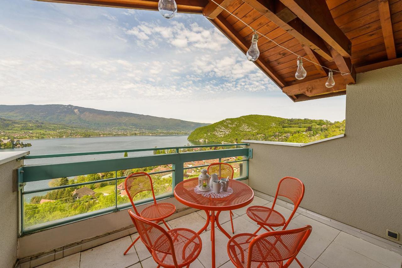 L'Hermitage, 3 Appartements Avec Terrasse, Vue Lac, Parking Et Piscine, Lla Selections By Location Lac Annecy Talloires Exterior foto