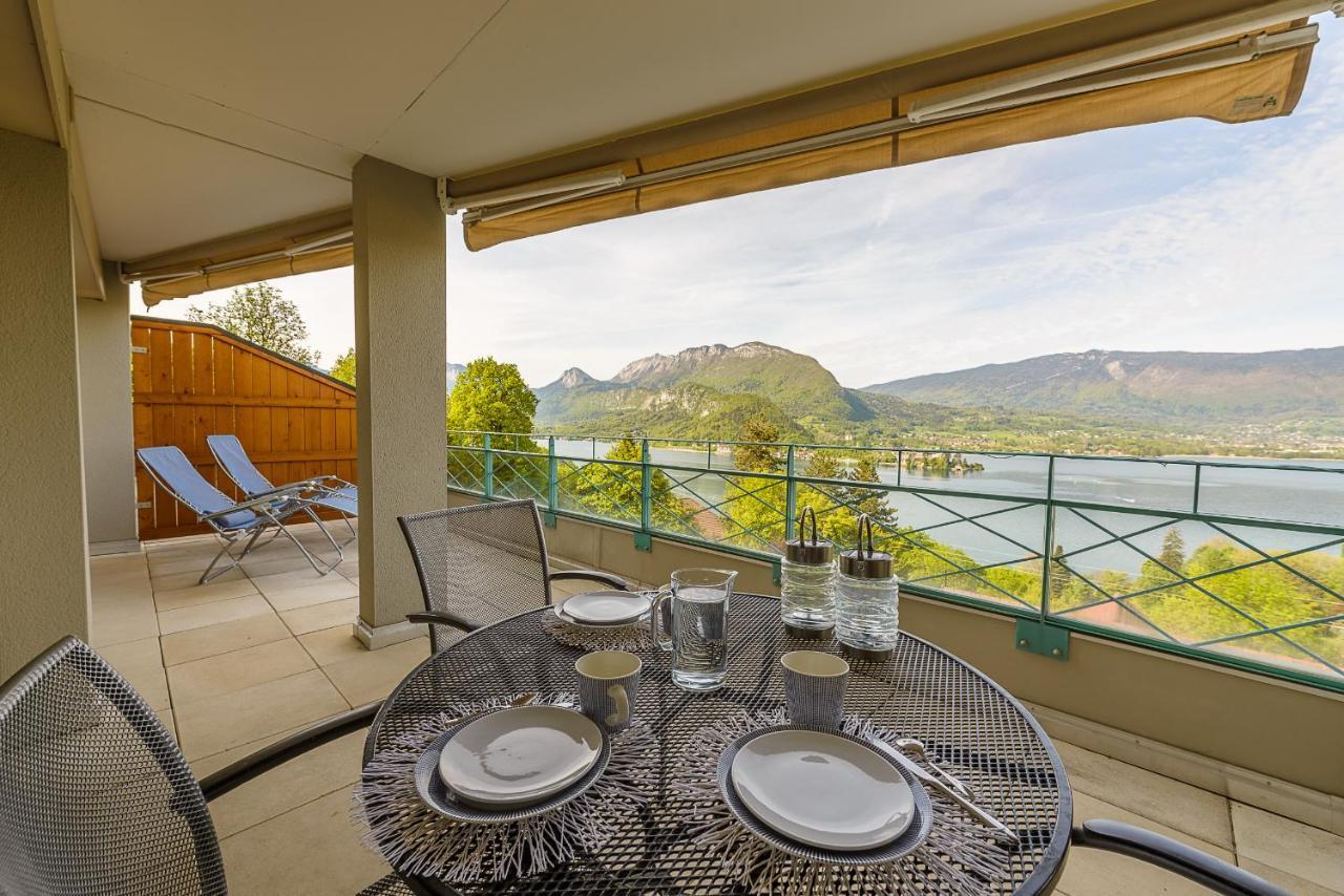 L'Hermitage, 3 Appartements Avec Terrasse, Vue Lac, Parking Et Piscine, Lla Selections By Location Lac Annecy Talloires Exterior foto