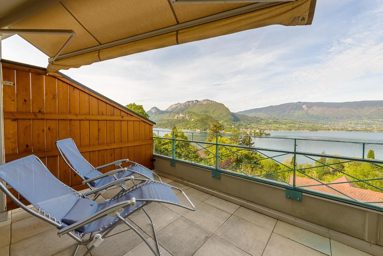L'Hermitage, 3 Appartements Avec Terrasse, Vue Lac, Parking Et Piscine, Lla Selections By Location Lac Annecy Talloires Exterior foto