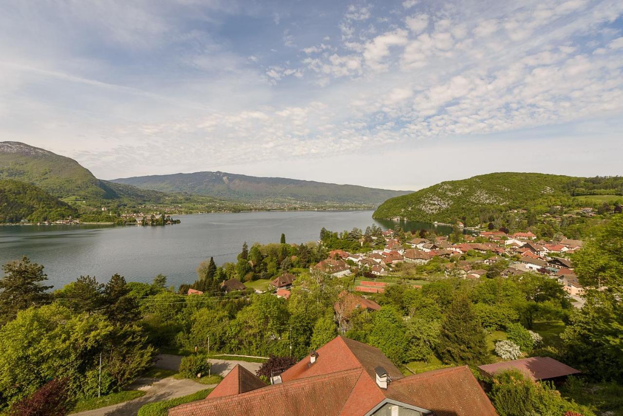 L'Hermitage, 3 Appartements Avec Terrasse, Vue Lac, Parking Et Piscine, Lla Selections By Location Lac Annecy Talloires Exterior foto