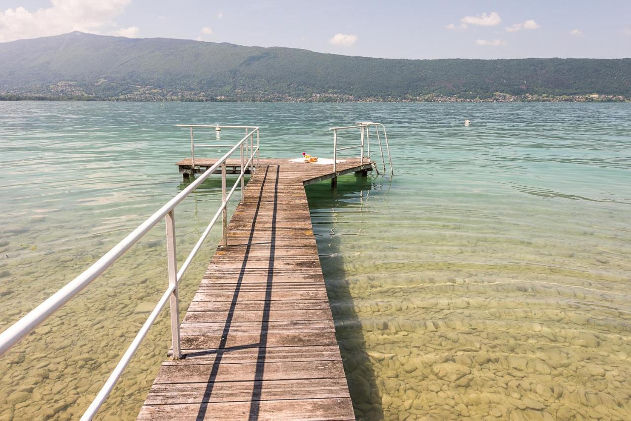 L'Hermitage, 3 Appartements Avec Terrasse, Vue Lac, Parking Et Piscine, Lla Selections By Location Lac Annecy Talloires Exterior foto