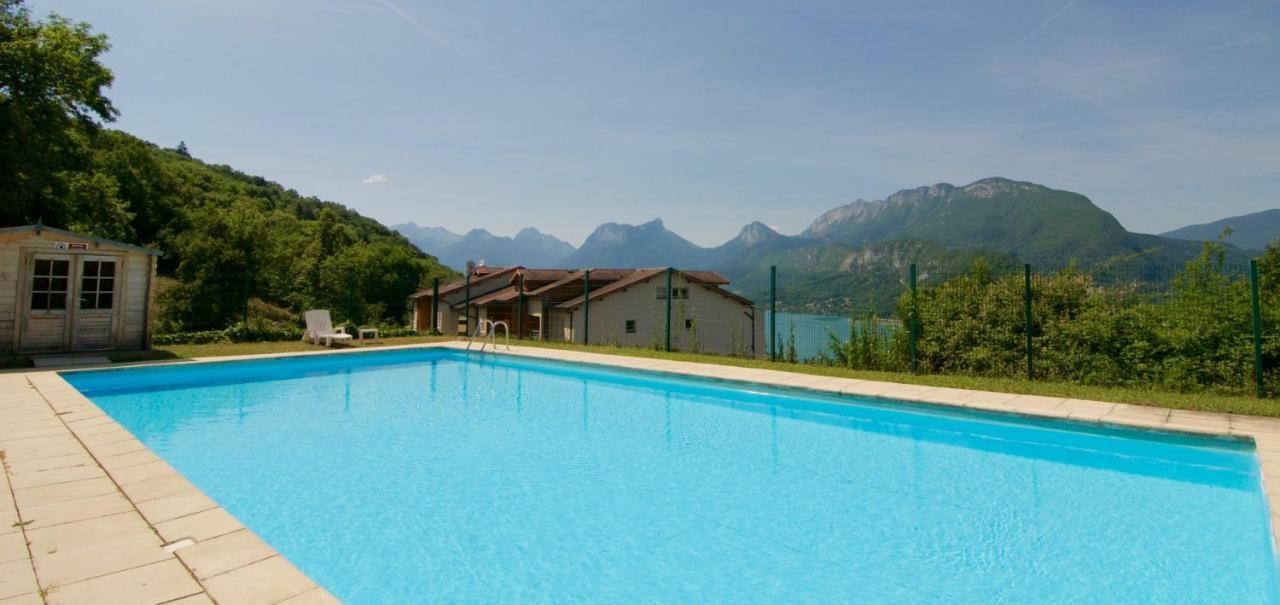 L'Hermitage, 3 Appartements Avec Terrasse, Vue Lac, Parking Et Piscine, Lla Selections By Location Lac Annecy Talloires Exterior foto